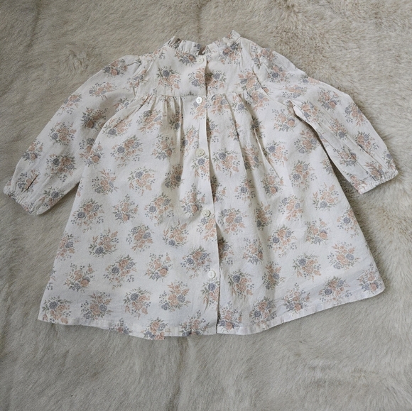 Louisiella Floral Long Sleeve Dress - Picture 2 of 3